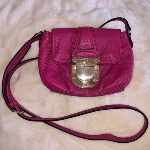 Michael Kors Small Crossbody Bright Pink Bag